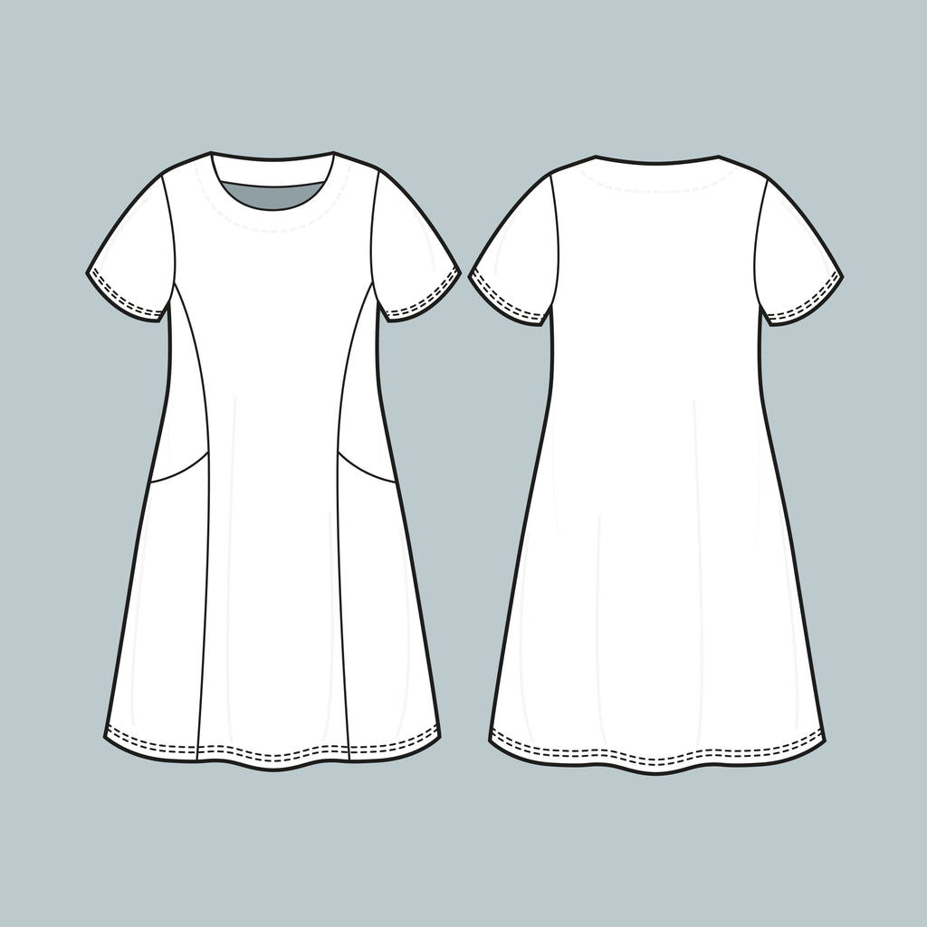 Sew Me Something Audrey Dress Sewing Pattern | Buy Online Now – The ...