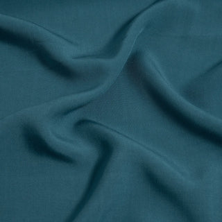 Cerulean Blue 100% Viscose Fabric