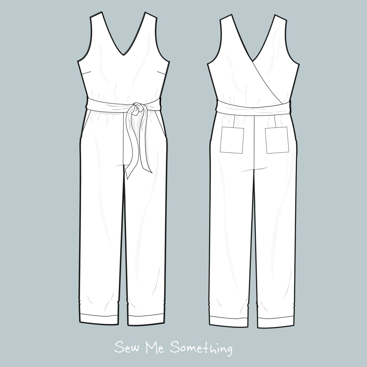 Sew Me Something Cleo Ladies Jumpsuit Sewing Pattern | Buy Online Now ...