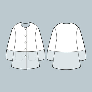 Sew Me Something Edie Coat PDF Sewing Pattern