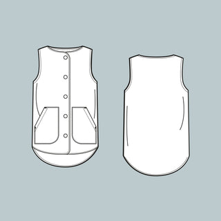 Sew Me Something Greta Jacket & Gilet PDF Sewing Pattern