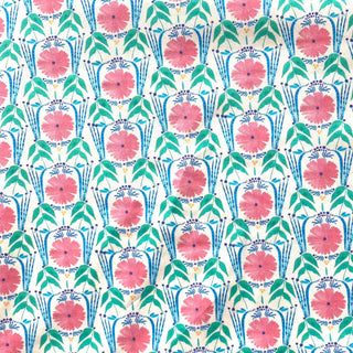 Free Flowers Katia Cotton Poplin Fabric