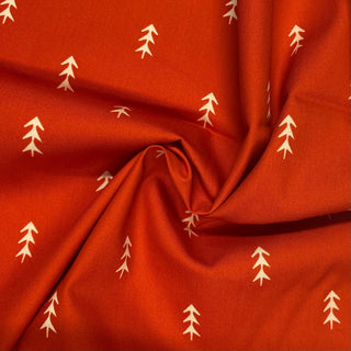 Defoliage Spice Cotton Fabric