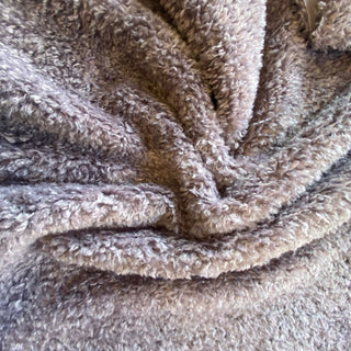 Heavy Boucle Mauve 100% Polyester