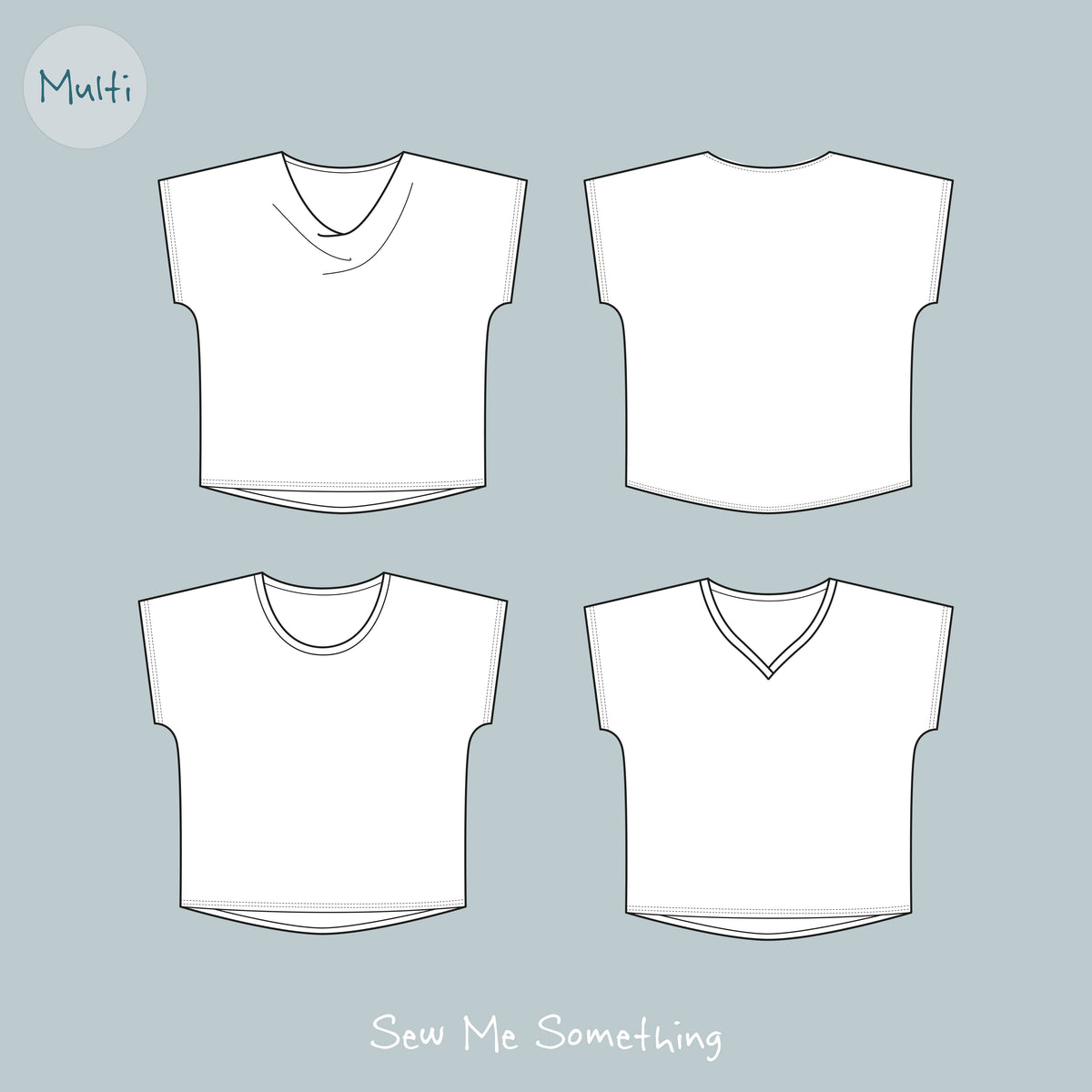 Sew Me Something Peaseblossom Top PDF Sewing Pattern | Buy Online Now ...
