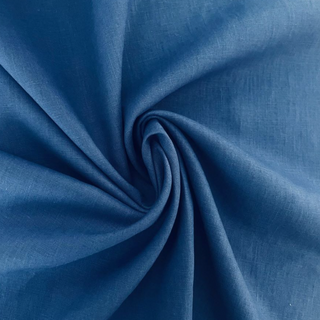 Sapphire Sustainable Lightweight 100% Linen Fabric