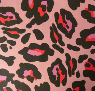 Pantherine Quartz Cotton Lawn Fabric - Pink