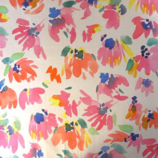 Market Flowers Cotton Lawn Fabric