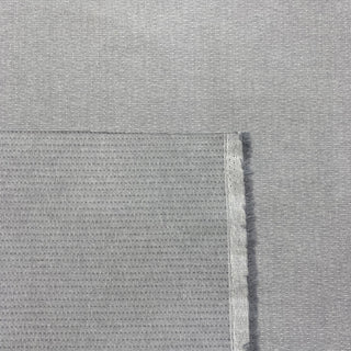 Light Grey Dobby Spot Cotton Stretch Fabric