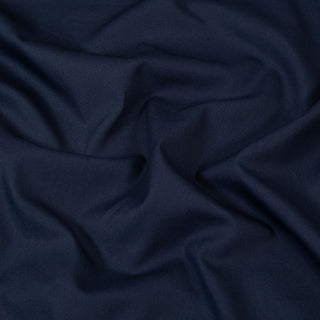 Navy Cotton Poplin Fabric