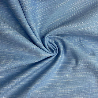 Maya Blue Cotton Stretch Fabric