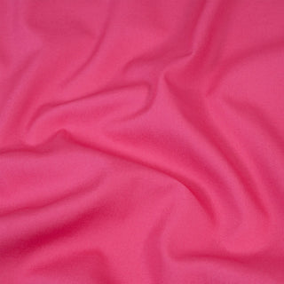 Cerise Cotton Poplin Fabric
